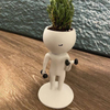 Human-Shaped Ysaca Flower Pot Succulents Planter for Office Home Decoration