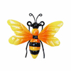 Metal Bumble Bee 3D Wall Decor Art Outdoor Garden Fence Patio Yard Art Hanging Decorations