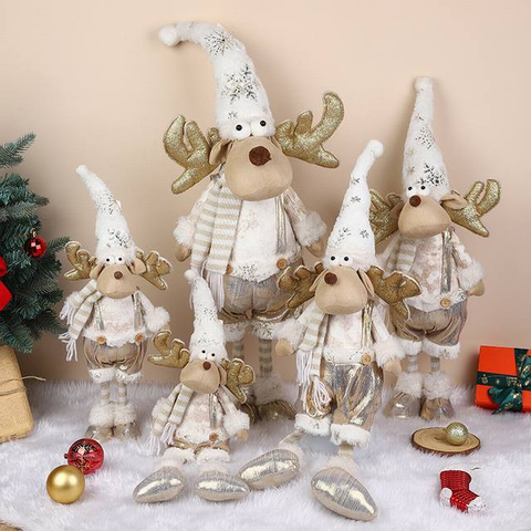 Wholesale Stuffed Reindeer Gift Set for Wall Decor for Living Room