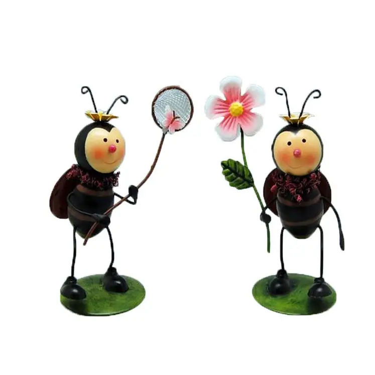 Garden Decor Ladybug Metal Garden Ornaments Wholesale