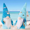 Wholesale Ocean Rudolf Charming Maritime Dolls Plush Gnomes Adorned with Shells Pearls Fishing Nets And Colorful Flags