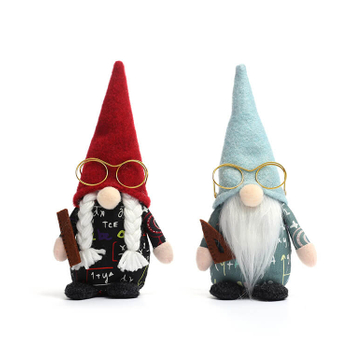 Custom Mathematical Plush Gnomes Decorate Classrooms As Student Rewards