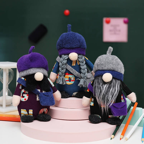 Handmade School Style Dwarf Doll The Perfect Choice for Stylish Campus Decoration And Beloved Gift