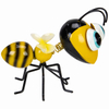 Outdoor Fun Cute Metal Decorative Bees Home And Garden Decor