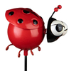 Fun Beautiful Metal Ladybug Outdoor Garden Decor