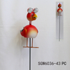 Factory Direct Sale Animal Crafts Decor Metal Duck Garden Stake Solar Light