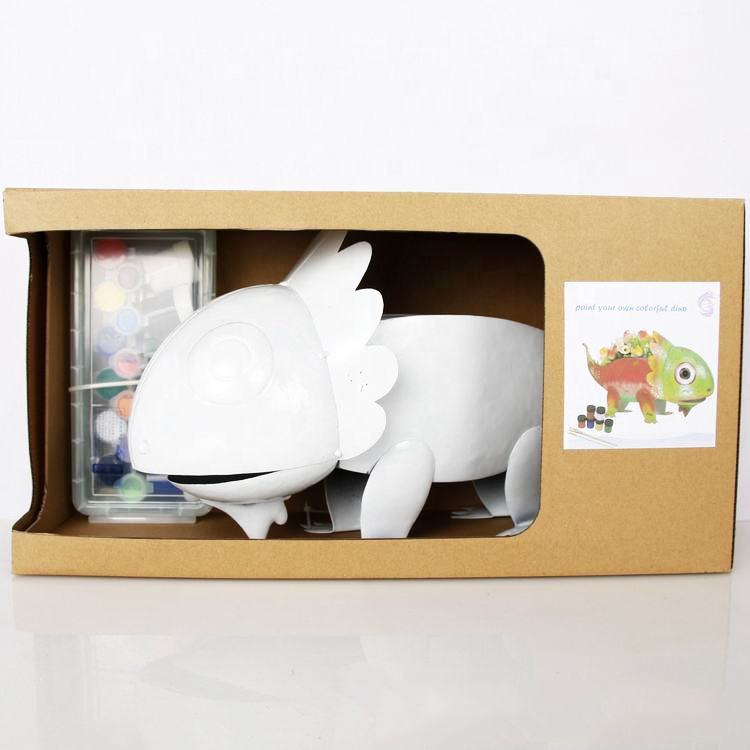 New style gift box diy dinosaur desk holding decoration design diy toys