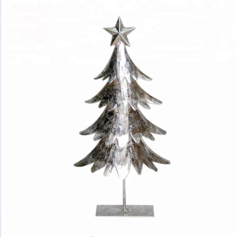 Chinese Suppliers Wholesale Gold Metal Bendable Artificial Christmas Tree Ornament
