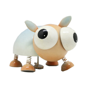 Promotional Custom Big Eyes Sheep Springs 3D Plastic Fridge Magnet