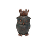 2022 New Creative King Owl Resin Art Crafts For Living Room Bedroom Office Book Shelf Tv Stand Decor Animal Sculptures