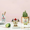 Cute Metal Animals Decor Handmade Crafting Ornaments Supplies 2022 Easter New Festival Decoration Other Holiday Supplies