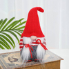 Wholesale Couple Felt Gnomes with Hands in Pockets And Red Knitted Hats And Sequin Hats