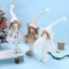 Customized Glowing Snowflake Fairy Doll Handmade Plush Crafts Ornaments