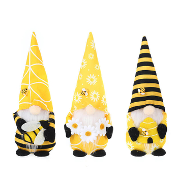 Wholesale Bee Festival Faceless Gnome Doll Stand on Your Window