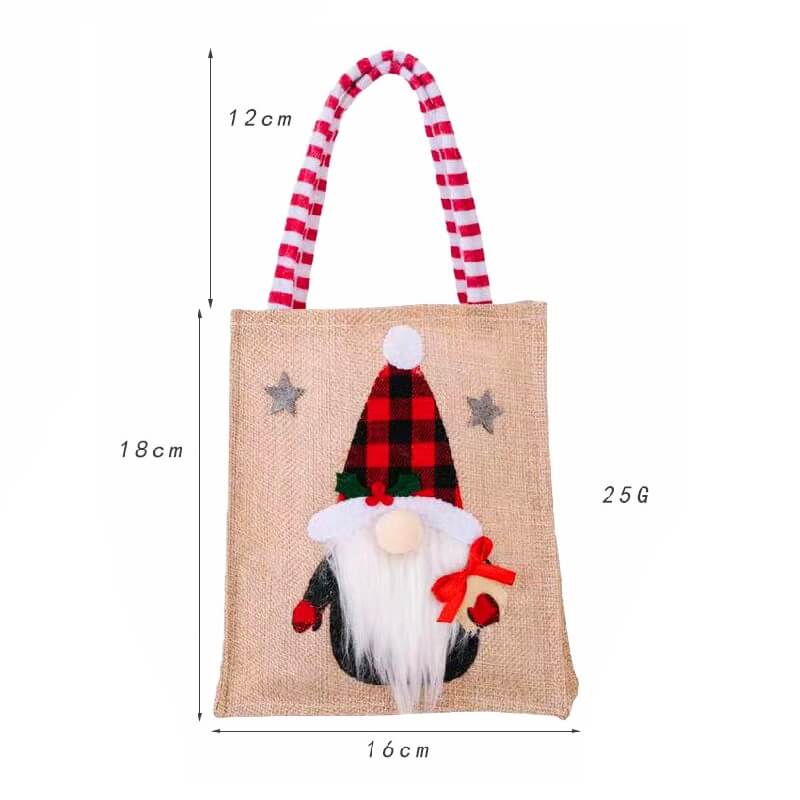 SGA24611-1630 Xmas Linen handbag (7)