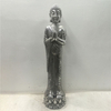 Perfect Gift Sliver Garden Little Buddha Figure Statues