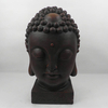 Wholesale 16 Inch Tall Black Large Buddha Head Statue