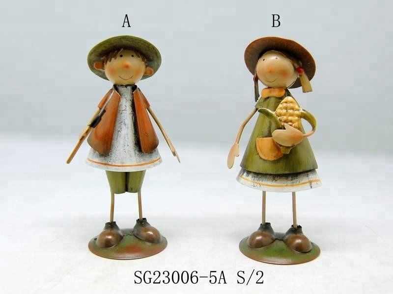 Folk Art Boy And Girl Home Decor Interior Decorating