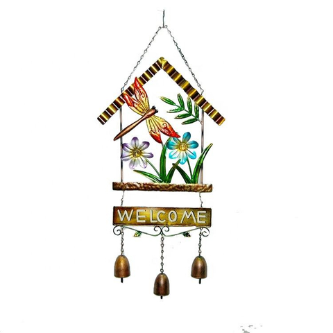 European Style Artistic Home Decor Newly Design Interior Dragonfly Wind Chime Aeolian Bells