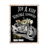 Cheap Unapproachable Used Motorcycle Metal Tin Signs