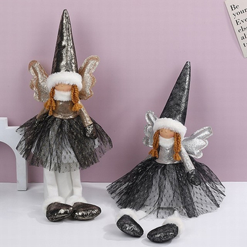 Manufacturer Wholesale Christmas Gifts Custom Plush Fairy Stuffed Doll Home Decorations
