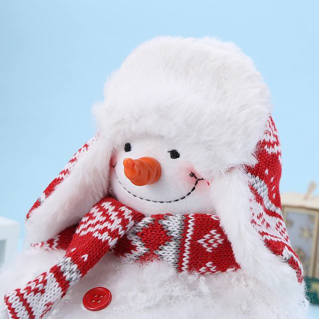 SGXS0106-8 Plush Snowman Gift Bag（3）