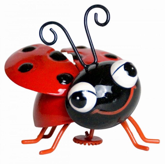 Small Metal Bee And Ladybird Decorations Magnet Ornaments Crafts Home Gifts