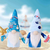 Wholesale Ocean Rudolf Charming Maritime Dolls Plush Gnomes Adorned with Shells Pearls Fishing Nets And Colorful Flags