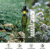 Outdoor Garden Ornament Metal Grasshopper Rain Gauge Yard Stake