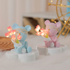 Creative Resin Bouquet Ornaments Soft Glow Decoration Supplier