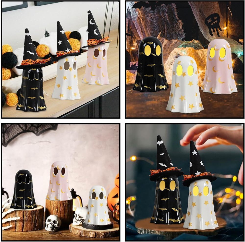 ceramic light up halloween decorations