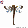 Outdoor Garden Ornaments Metal Iron Dragonfly Butterfly Owl Ldybug Wall Art Decor for Home Yard