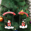 Custom Santa Snowman Little Metal Hanging Welcome Sign Decorations Handmade Designs Christmas Tree Ornament