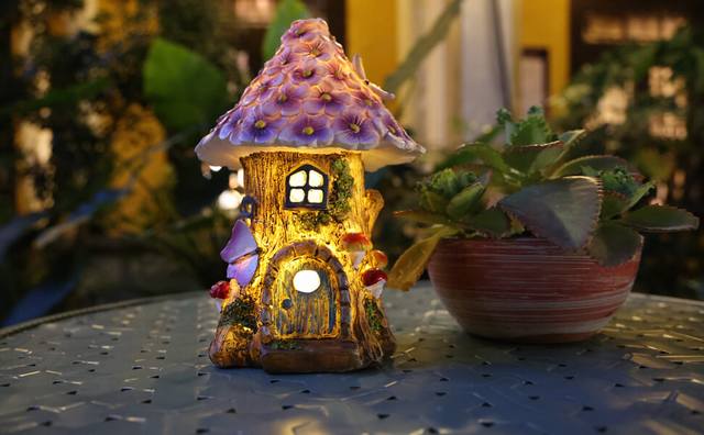 Flower Fairy House Lighting