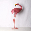 Durable Outdoor Sculptures Home Decor Tall Metal Pink Flamingos Decoration Garden Statues
