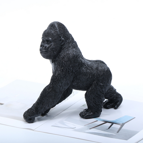 Wholesale Vivid Resin Gorilla Ornament for Home And Garden Decor