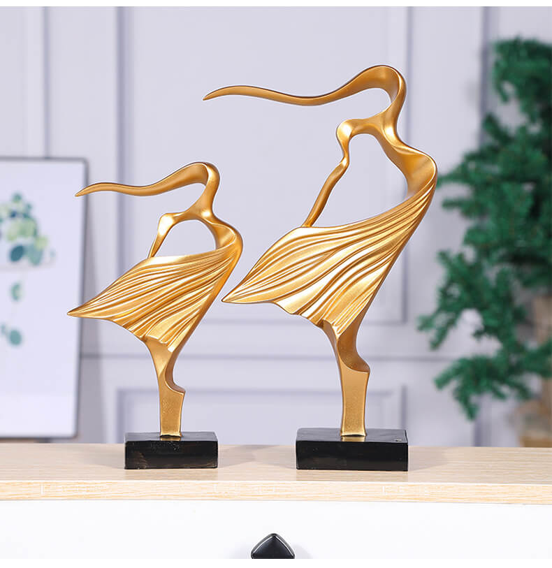 Noble And Mysterious Art Dancer Statue Resin Figurine Home Desktop Ornament Crafts