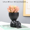 Cute Mini Small Humanoid Personality Succulent Planter Ceramic Flower Pot Plant Pots