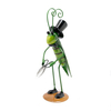 Cute Metal Grasshopper Charms Art Craft for Home Decorations