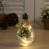 New Xmas Tree Decoration Hanging Plastic Simulation Led Christmas Ball For Birthday Wedding Party