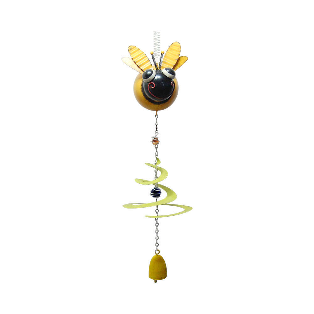 Hanging Spiral Insect Bee Wind Chime for Decoration (2)