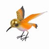 Outdoor Metal Birds Statue Hummingbird Garden Decor Yard Art Decorations