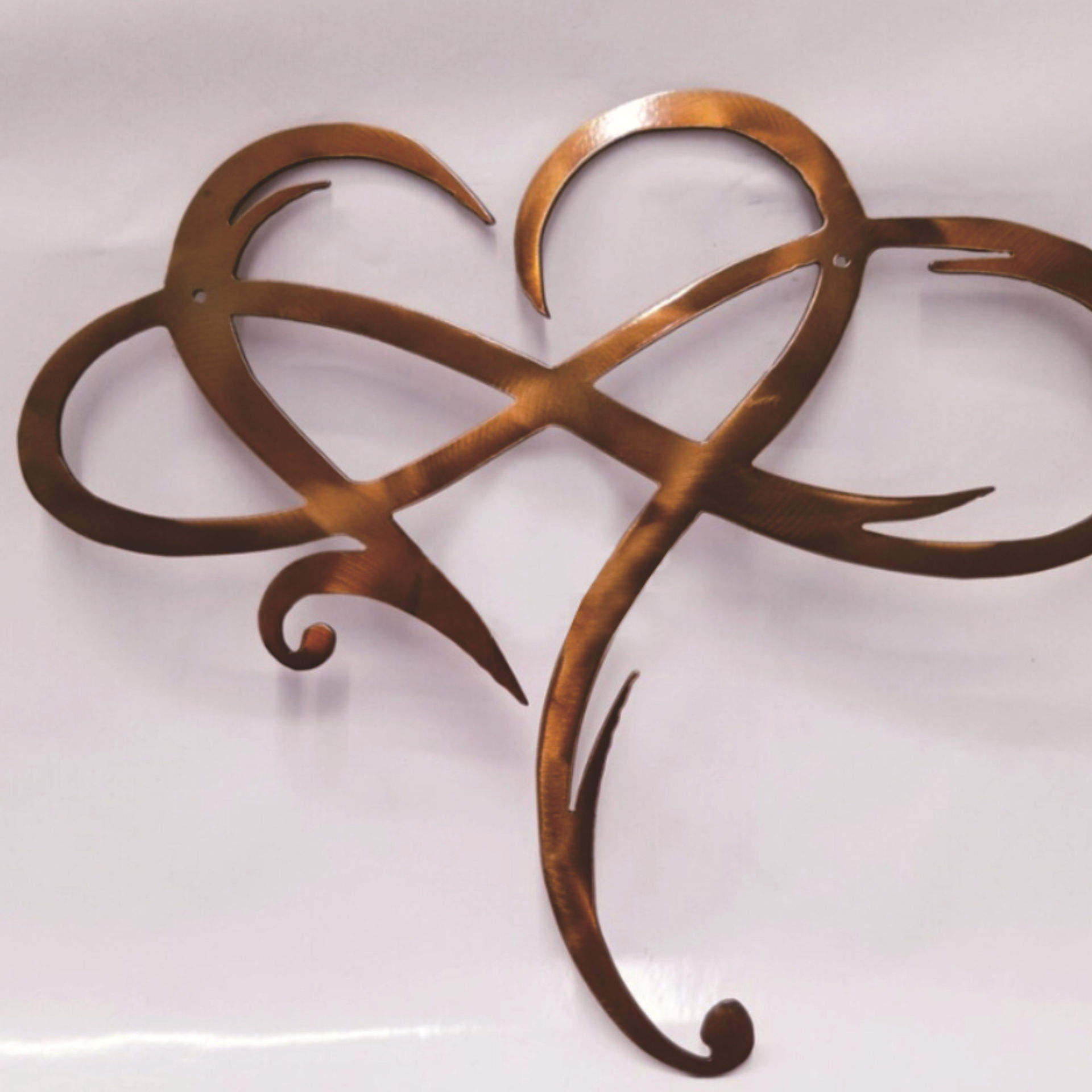 Metal Heart Infinity Sign Iron Decor Wall Pictures Wall Art Living Room