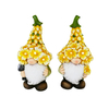 2022 New Custom Resin Flower Hat Gnome Statue Crafts For Outdoor Garden Home Decor Desktop Ornament